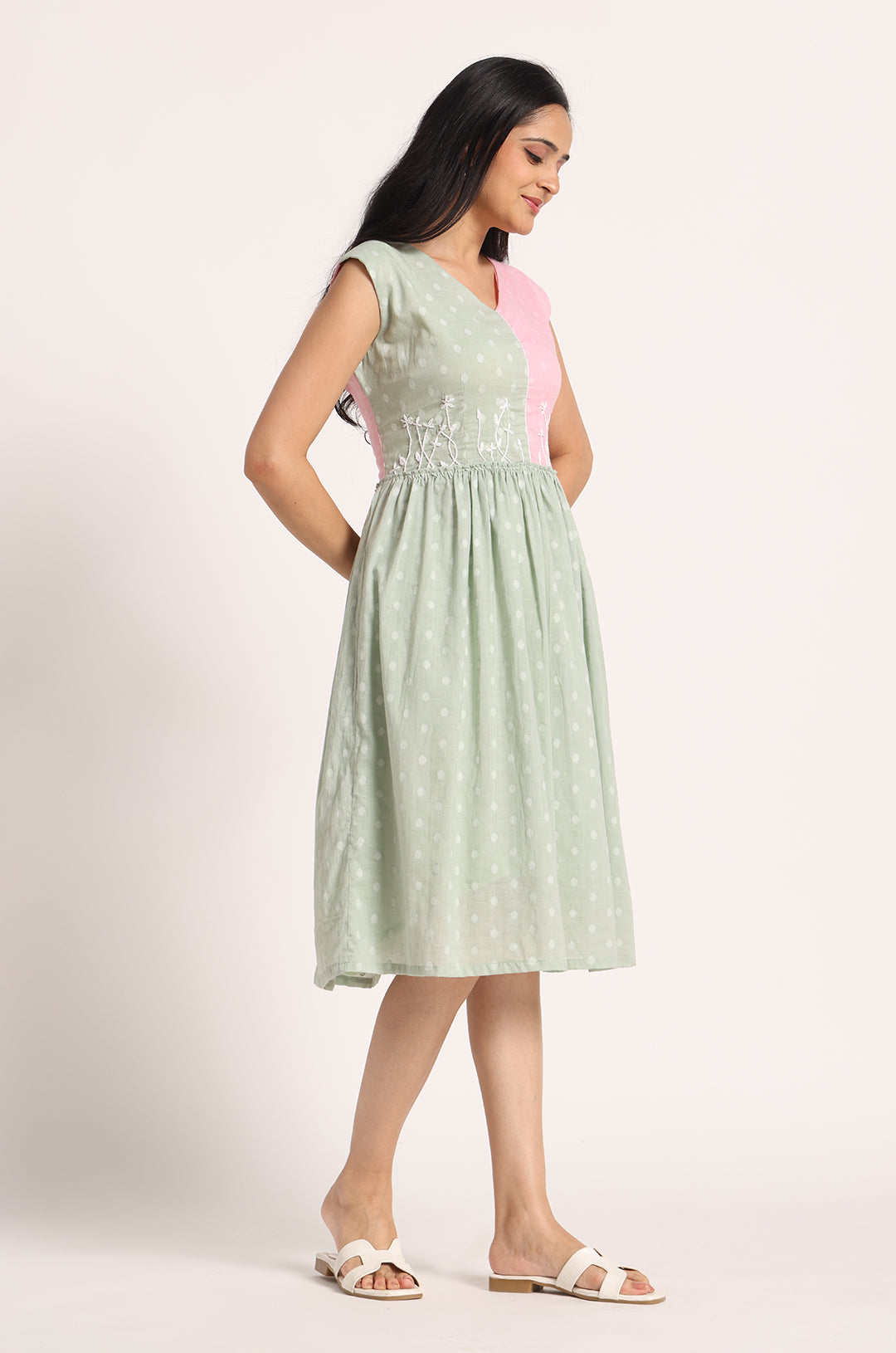 Sage Pink Dress