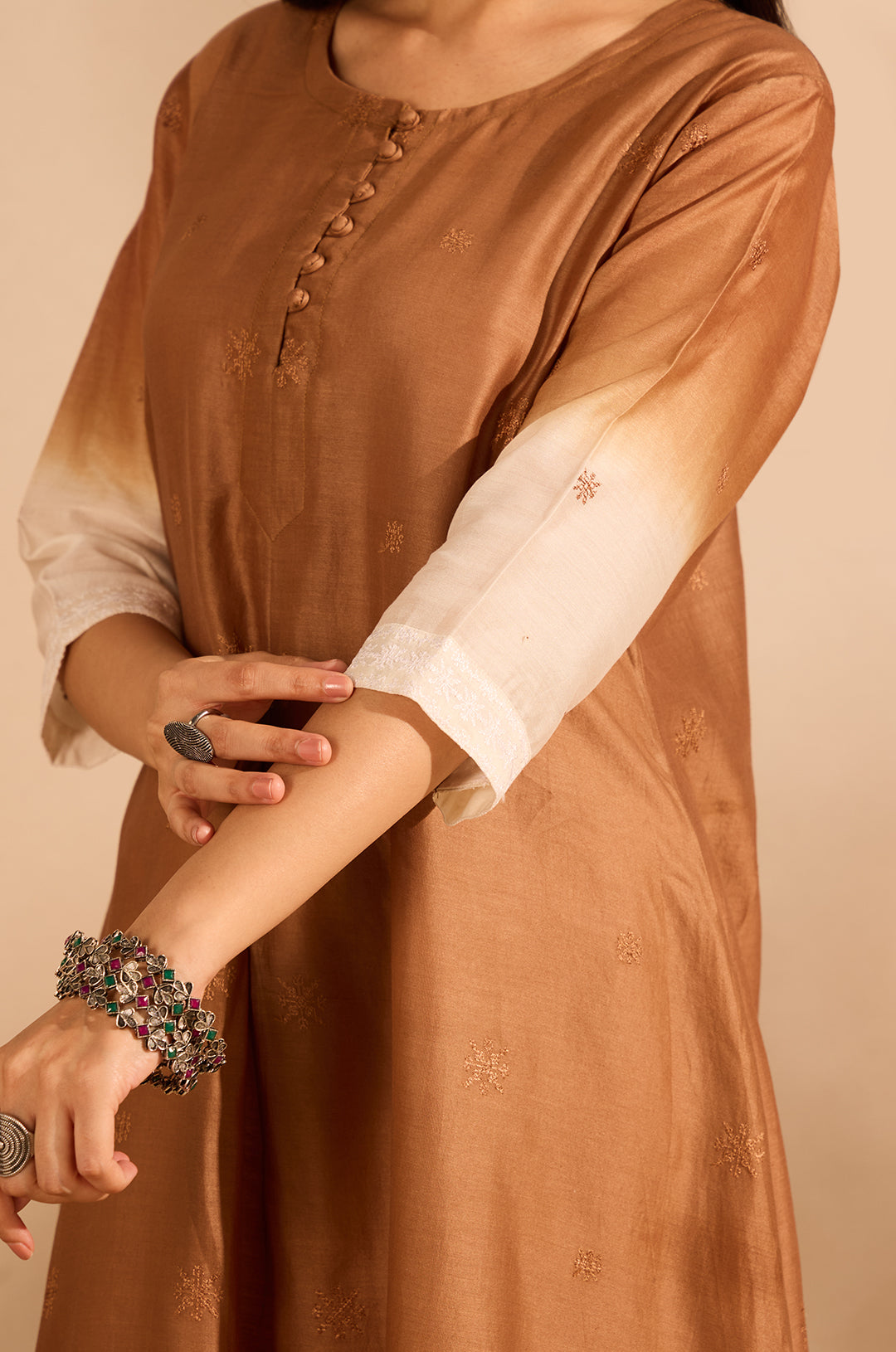 Mocha Moroccan Dress