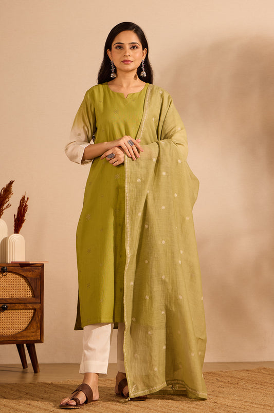 Sage Moroccan Suit-Set Of 3