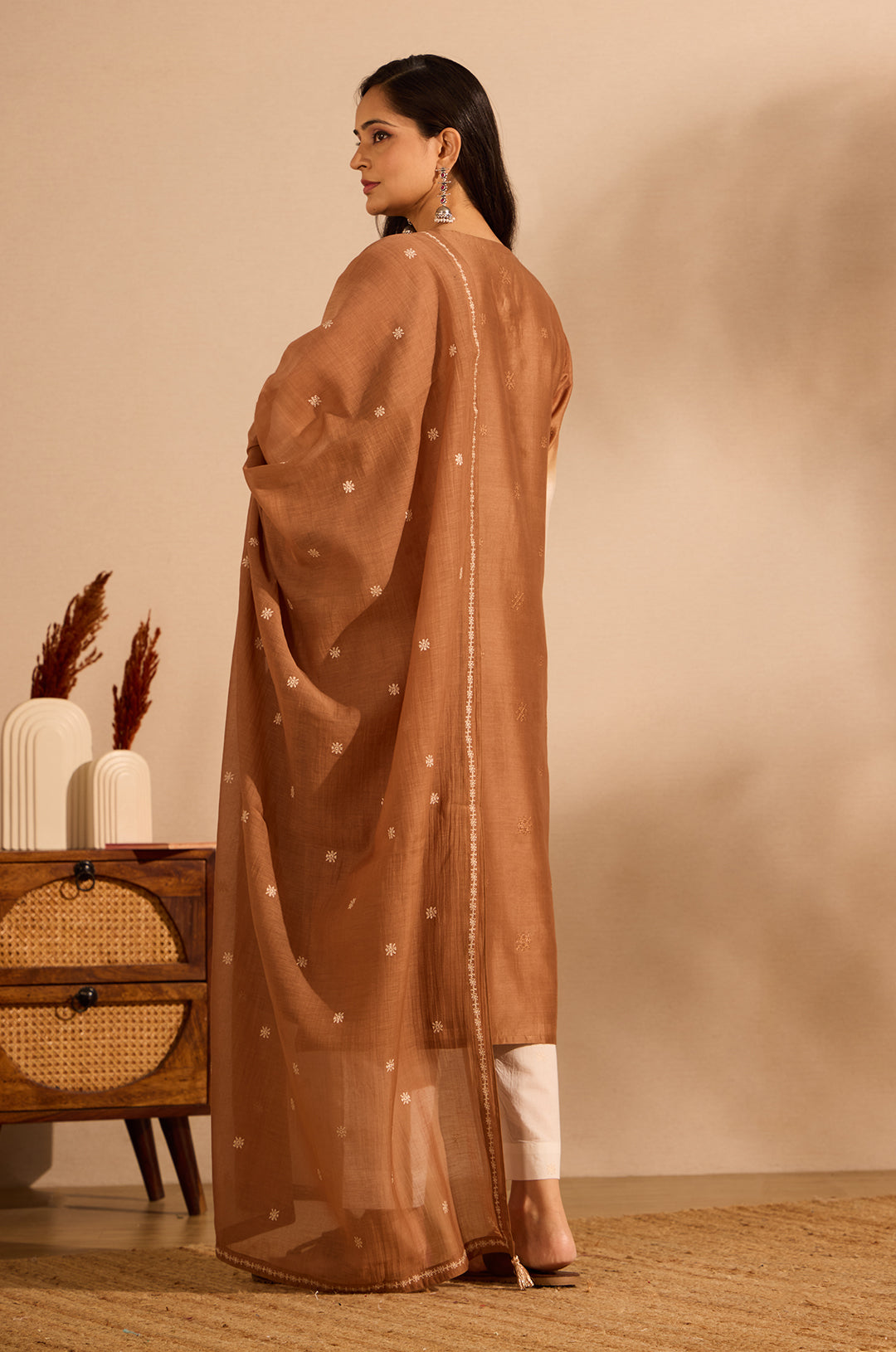 Mocha Moroccan Suit- Set Of 3