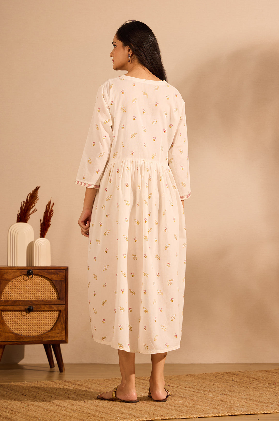 Ivory Tulip Dress