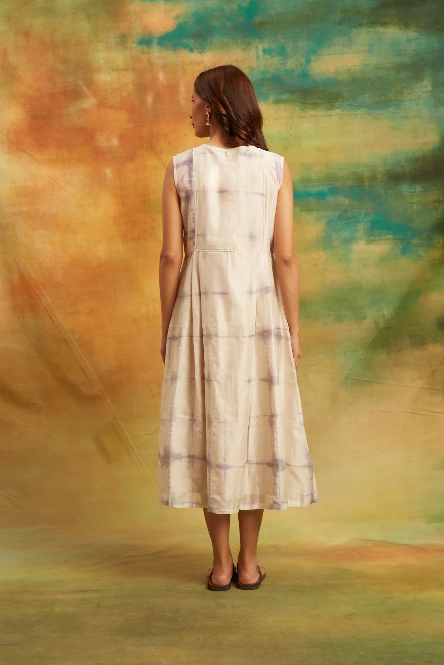 Purple Square Dress Separate