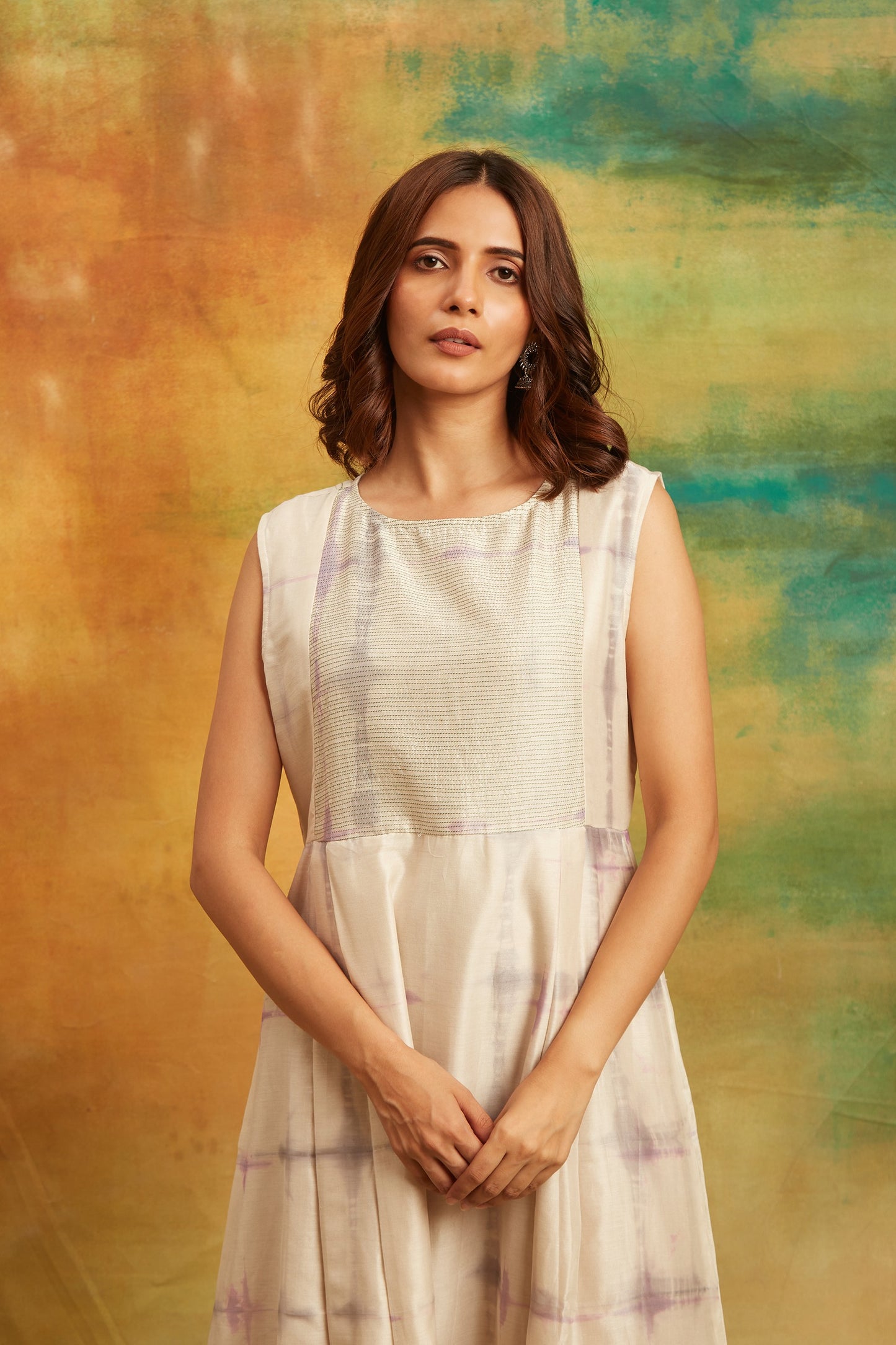 Purple Square Dress Separate