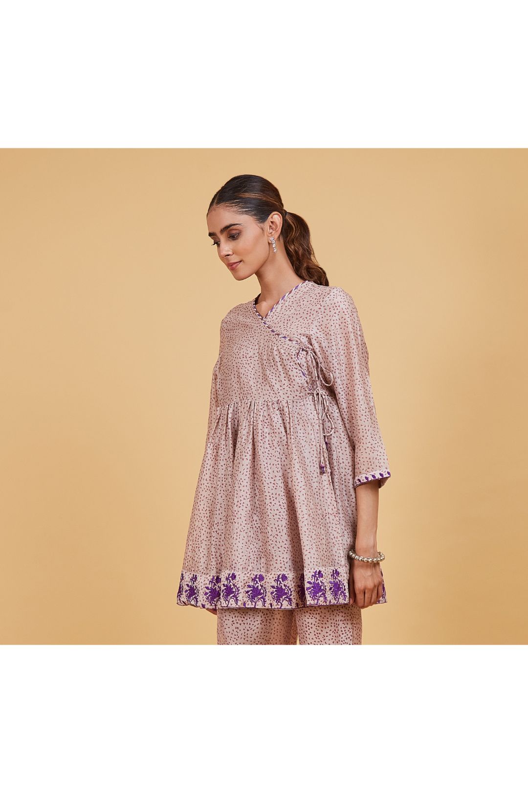 Purple Dots Kedia