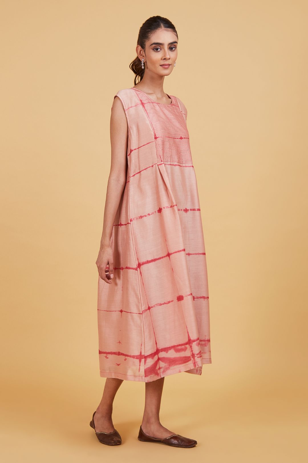 Red Bird Square Dress