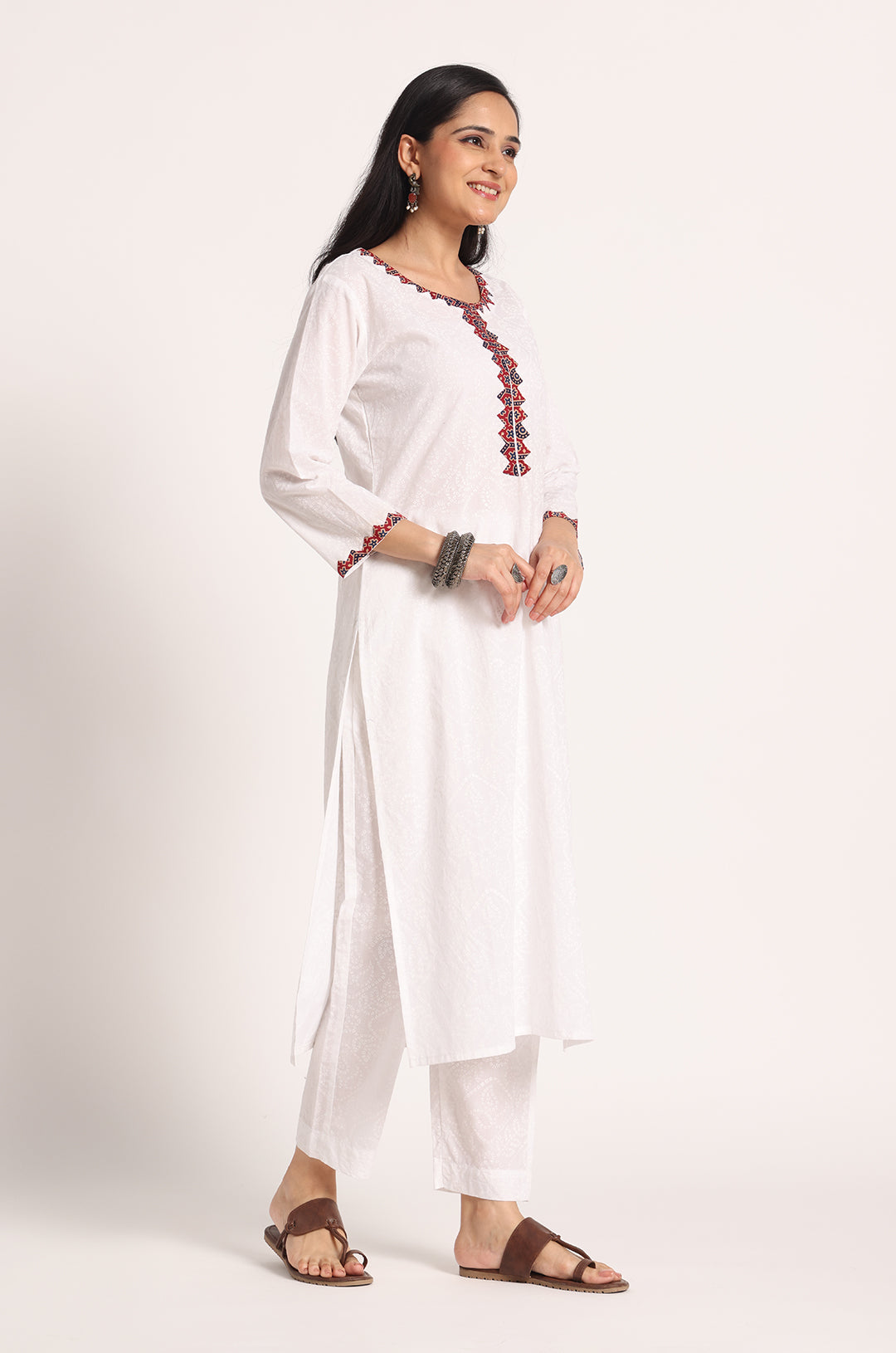 Wow Patch Kurta Pant- Set Of 2