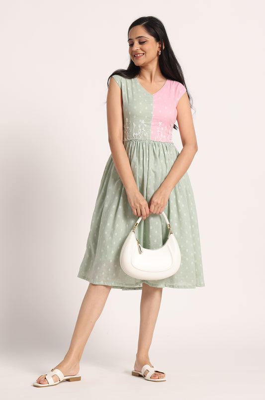 Sage Pink Dress