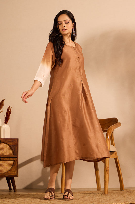 Mocha Moroccan Dress