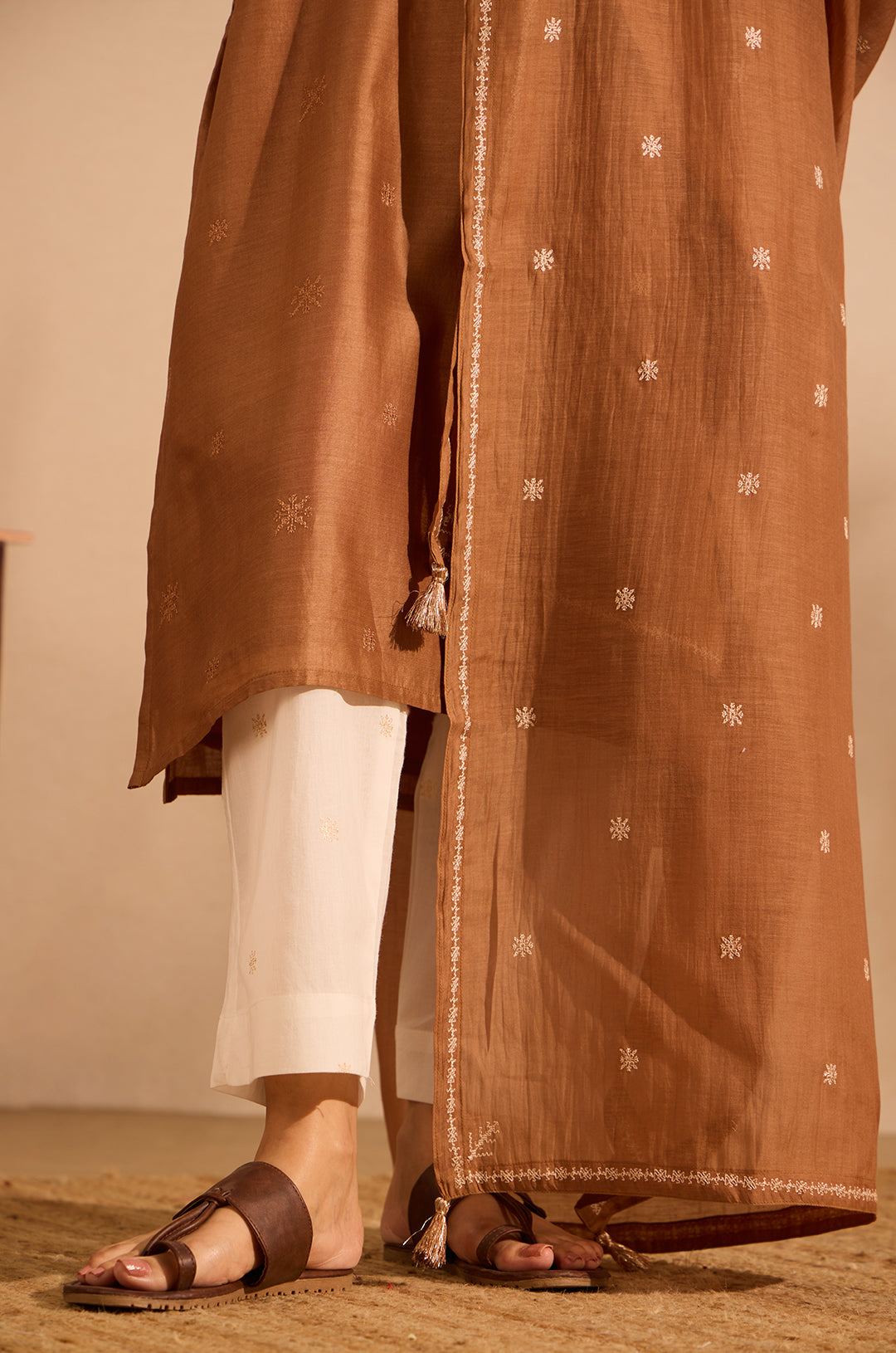 Mocha Moroccan Suit- Set Of 3