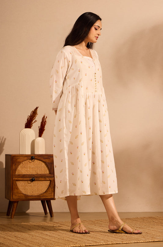 Ivory Tulip Dress
