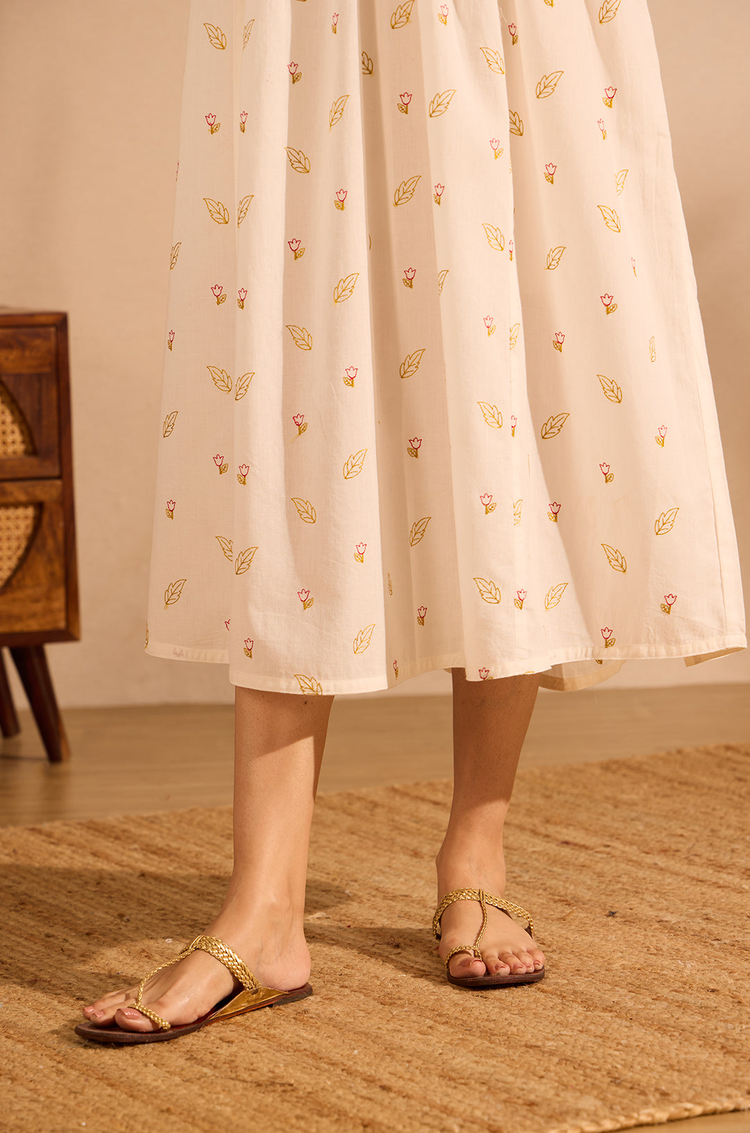 Ivory Tulip Dress