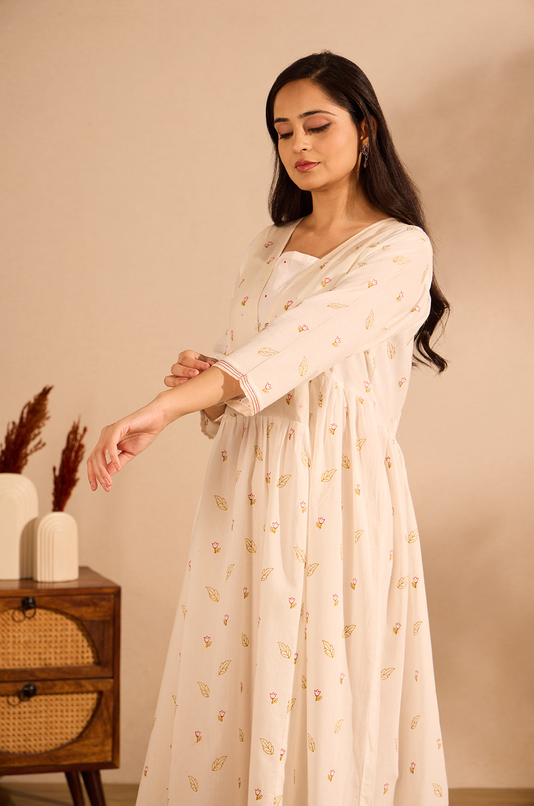 Ivory Tulip Dress