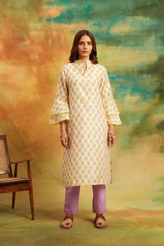 Purple Manjari Kurta Set Set of 4