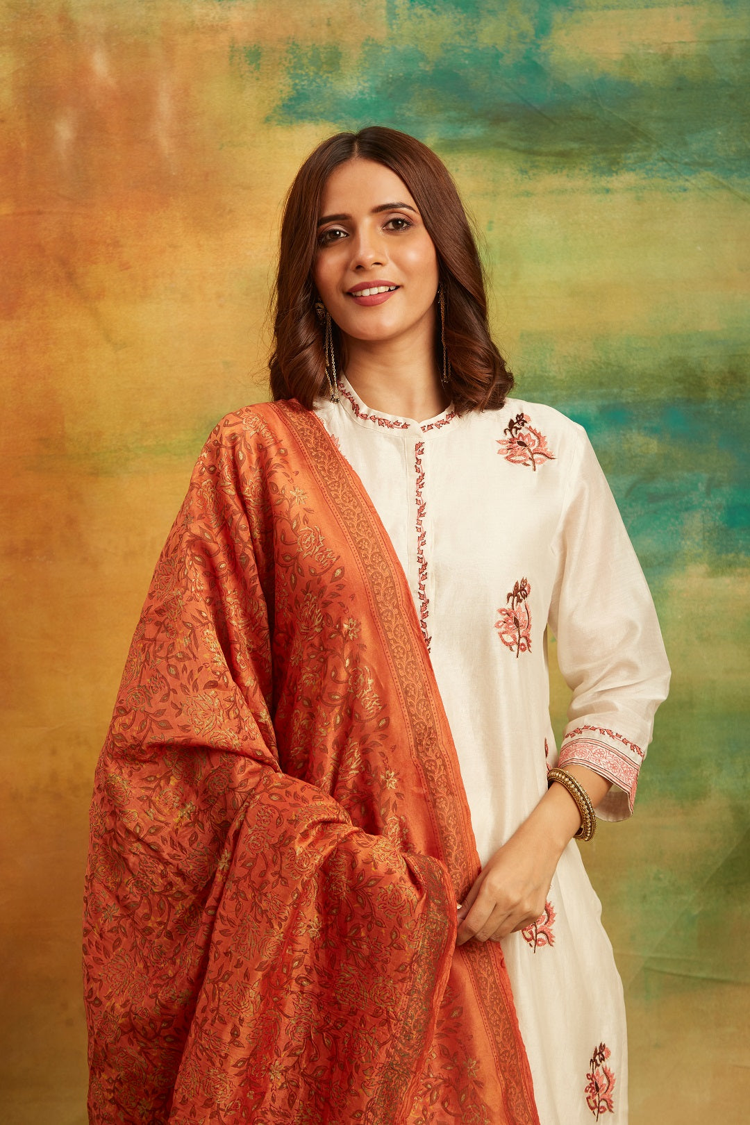 Kattha Kurta Set Set  of 3