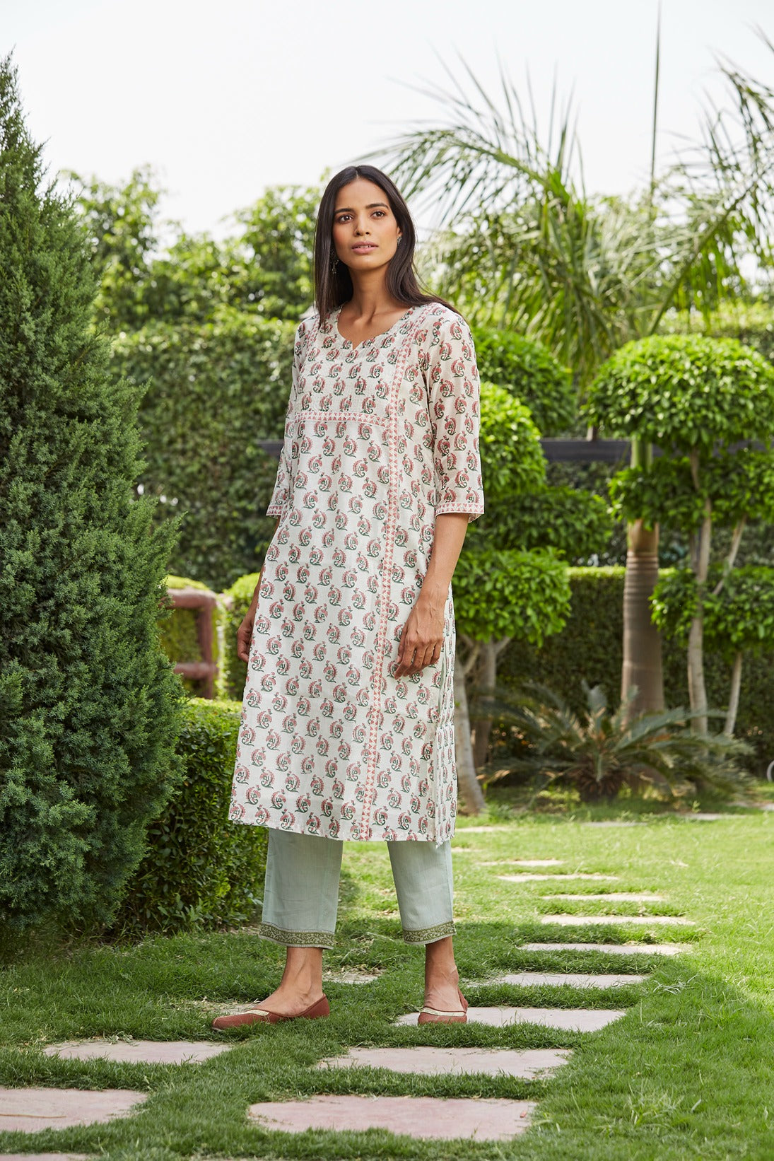 Manjari Kurta + Pant Set of 3