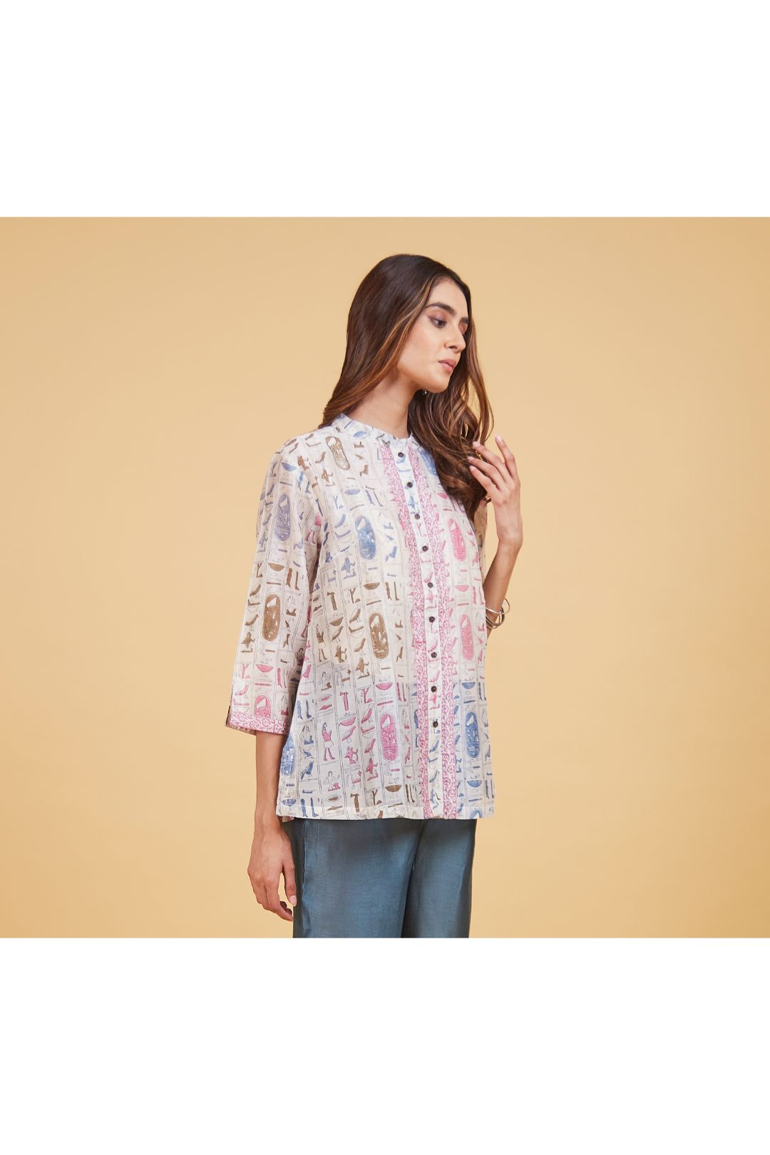 Vanjeevan Short Shirt